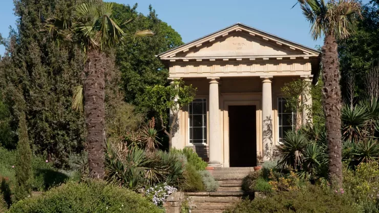 King William's Temple in the Mediterranean Garden