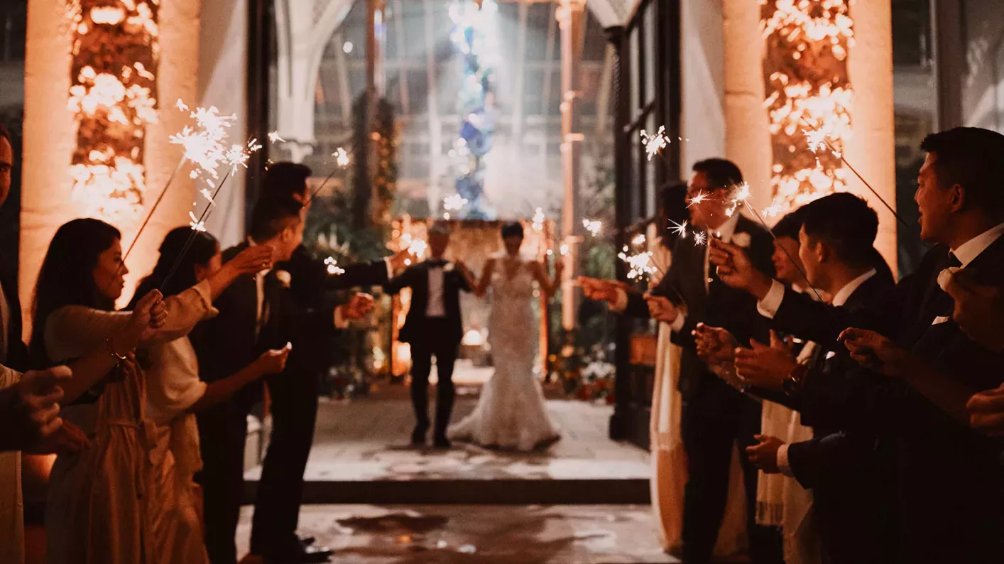 Temperate House, Luxury wedding