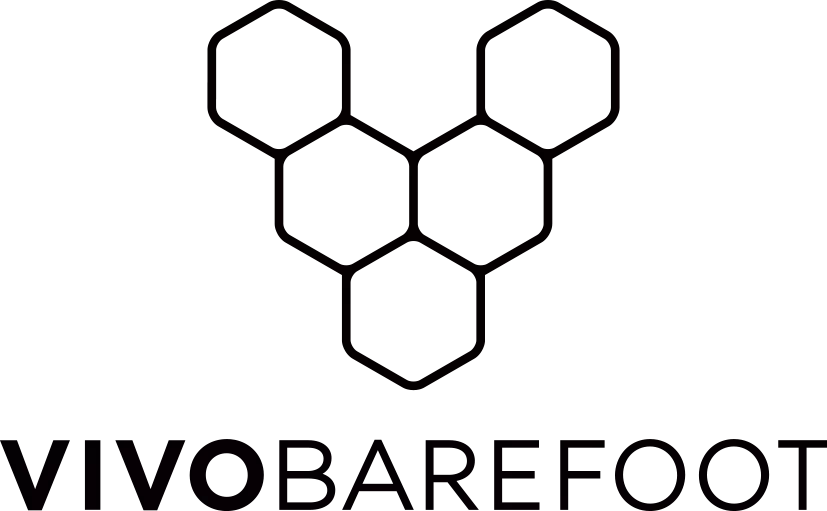 A logo for vivo barefoot