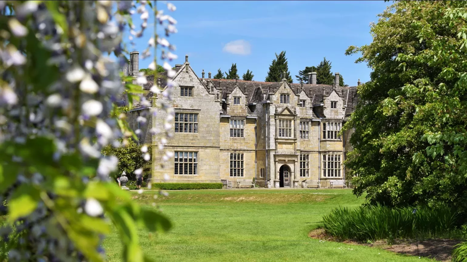 Wakehurst Mansion in summer sun