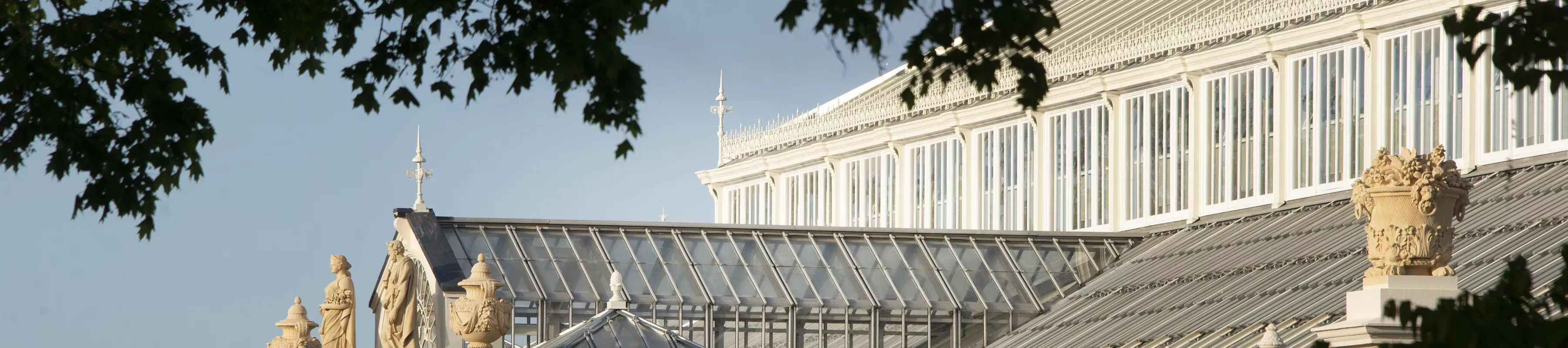 Exterior shot of the Temperate House