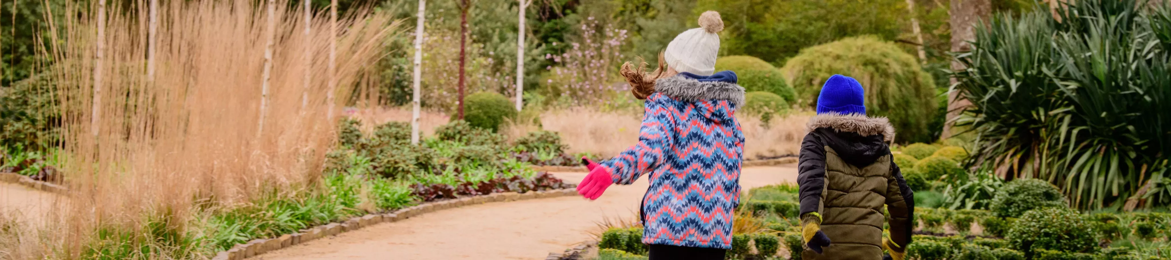 Children playing at Wakehurst 